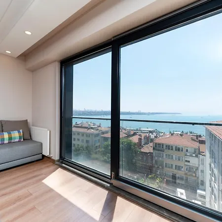 Bosphorus View - Parking- 2 Bedrooms - 3 Beds - Elevator Istanbul